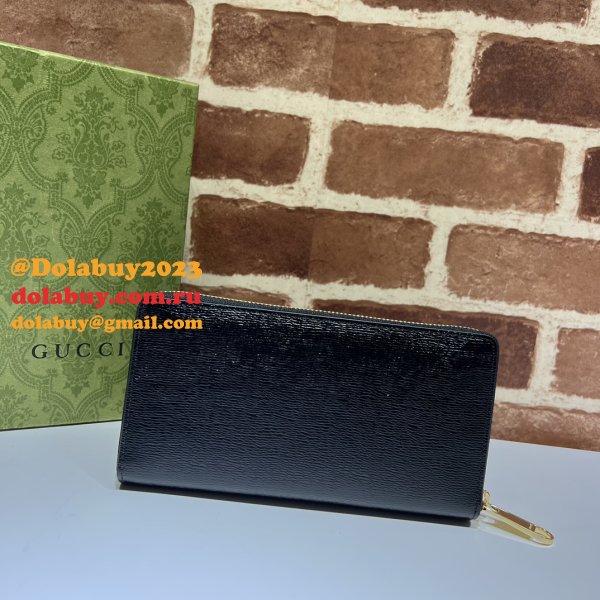 Zip Around Wallet 1:1 Mirror Gucci Script 772642 Duplicate Bag