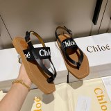 Designer Slippers Dupe AAAAA Knockoff Chloe Flip Flops