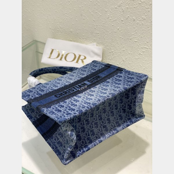 Duplicate Dior Book Tote denim 2024 new bag