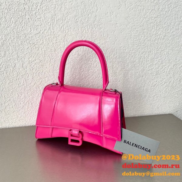 Sell High Quality Balenciaga Copy Plain Weave Hourglass 19/23cm Bag