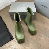 1:1 Mirror Balenciaga Luxury Trooper Rubber Boot 1:1 Mirror