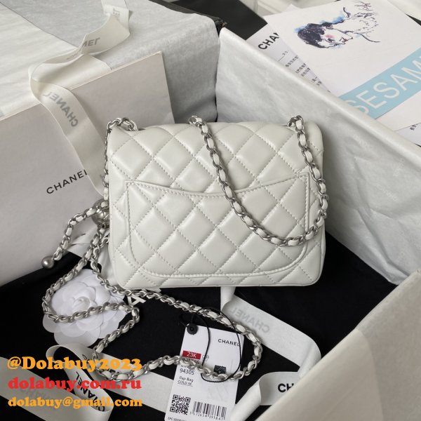 AAA+ CC CF mini classical AS1786 SILVER BALL bag