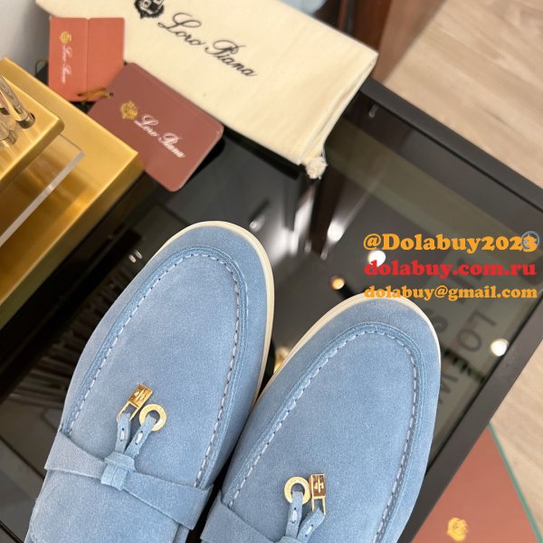 First Copy Loro Piana Fashion 2023 Retro Casual Shoes