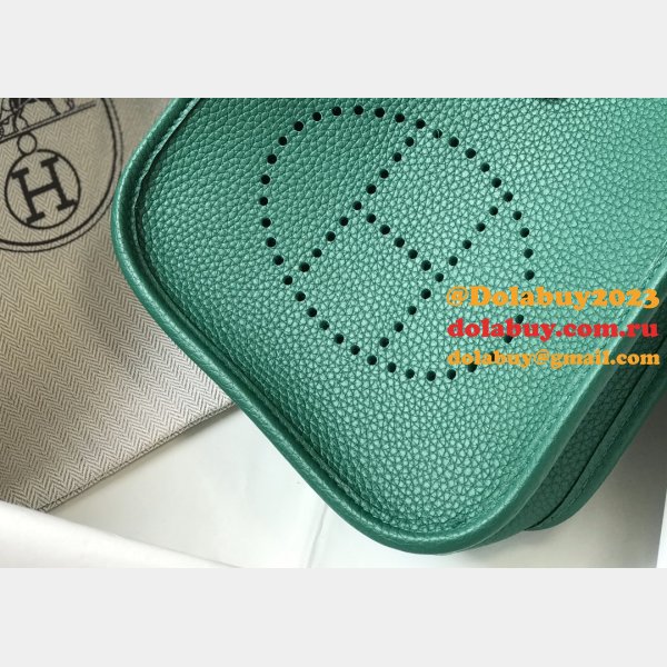 Hermes Evelyne Green Quality AAA+ Top Quality Handbags