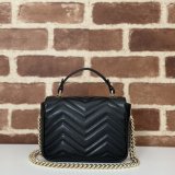 Cheap GG Marmont Gucci 811238 Top Handle Knockoff Bag