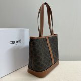 Copy SMALL CELINE TRIOMPHE CANVAS CABAS bag