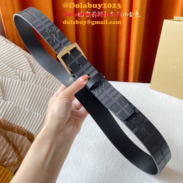 Wholesale BURBERRY BELT 1:1 Mirror UK 35MM