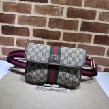 Ophidia GG Perfect Gucci 752597 Belt Ebony Supreme Fake Bag