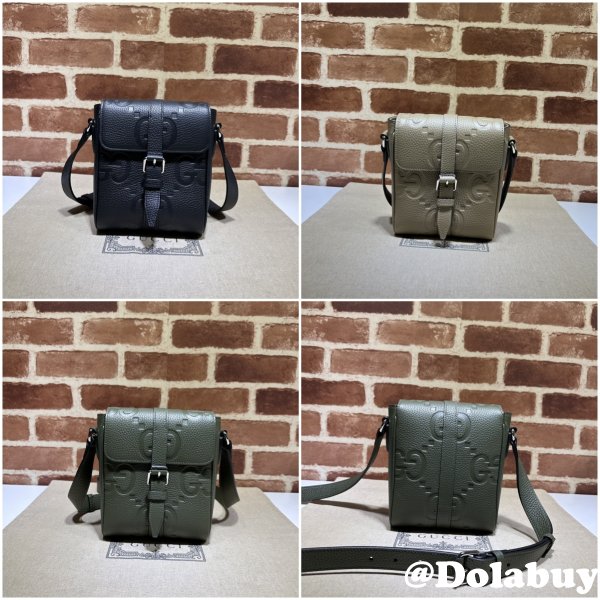 Jumbo GG 1:1 Mirror Messenger 760235 Gucci 7 Star Bag