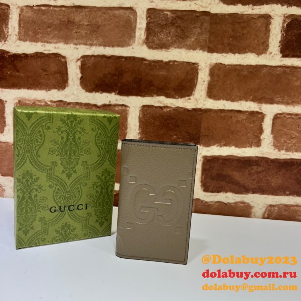 Top Quality Gucci Luxury 739478 Jumbo GG Card Case Wallets