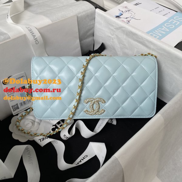 Buying Chain Designers Top Quality AP3363 1:1 Mirror Wallets