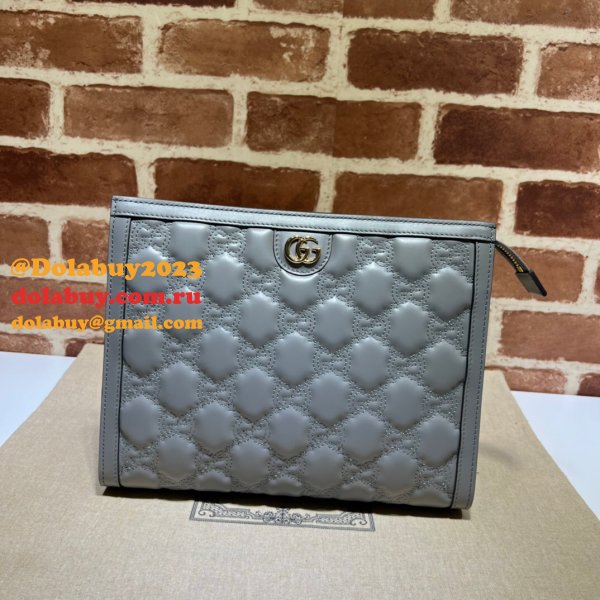 Shop Gucci Designer GG Matelassé Pouch 723780 Clutches