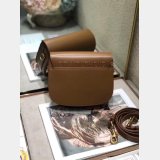 Replica 2020 Christian dior bobby CD logo Obligue Brown bag