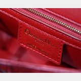 Perfect Dior Caro High Quality Red Bag