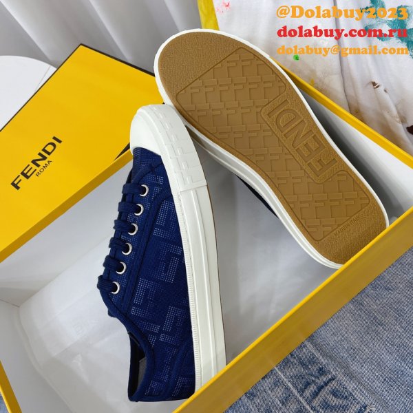 1:1 Fake Domino Fendi Shoes Website to Get Knockoff Sneakers