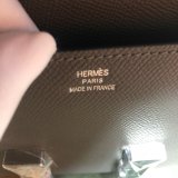 Hermes Constance Bag 23cm Epsom Leather Dark Grey 7 Star