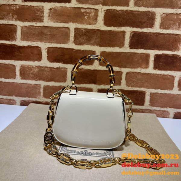 Gucci Bamboo 1947 724641 Top Duplicates Handle AAA+ Bag