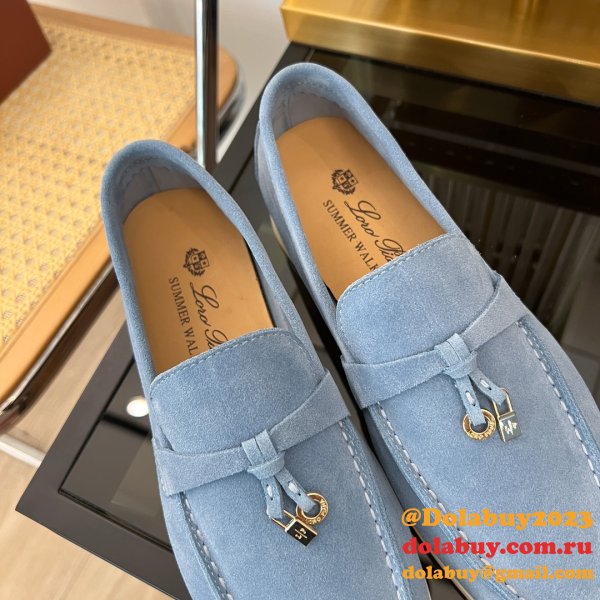 First Copy Loro Piana Fashion 2023 Retro Casual Shoes