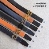 Loewe Designer High Quality bag Top 4.0CM Width Double-Sided Cowhide Belt