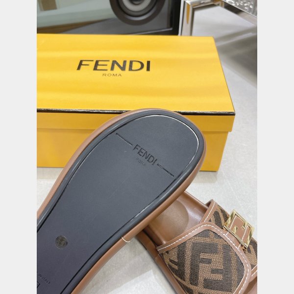 Duplicate Fendi Reflections Knockoff Sandals Shoes On Sale