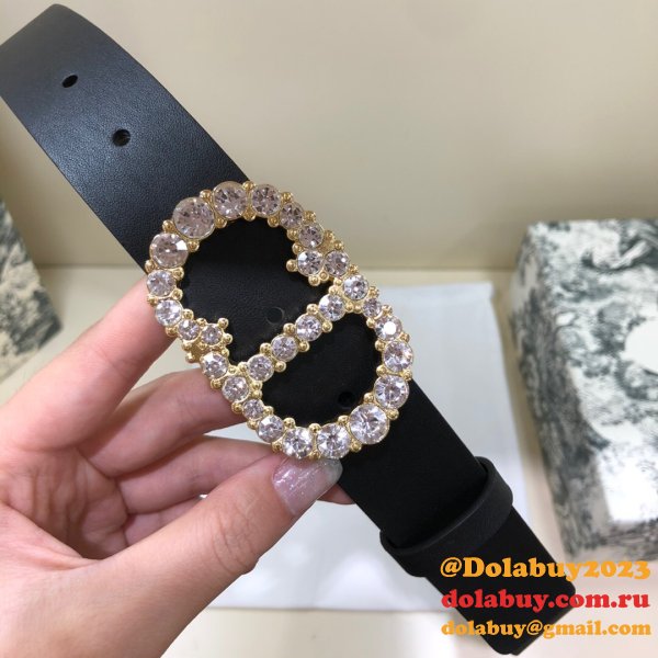 Perfect Christian Dior AAA Belts 30mm Best