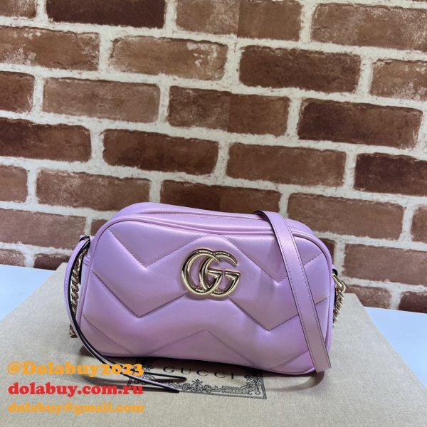 Gucci Knockoff GG Marmont 447632 Matelassé Shoulder Bag