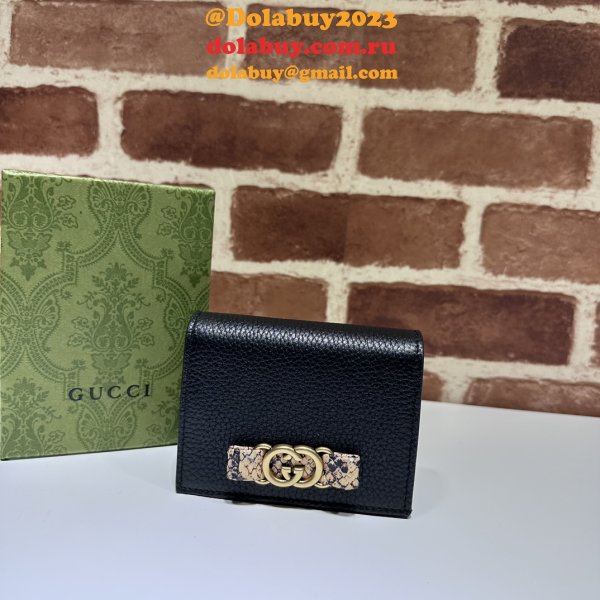 Wallet Interlocking G Gucci Top UKs 746059 Python Bag