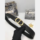 UK CHRISTIAN DIOR 35MM 7 Star BELT