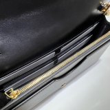 Gucci Our Best Designer 723787 GG Matelassé Chain Wallet