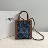 UK celine MINI CABAS BAGS canvas 193302