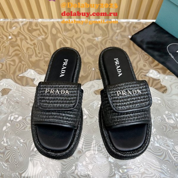 Cheap Prada 7 Star summer slipper Wholesale