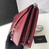 Saint Laurent AAA+ High Quality bags Shoulder 377057 Black/Red Bags