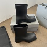 1:1 Mirror Balenciaga Luxury Trooper Rubber Boot 1:1 Mirror