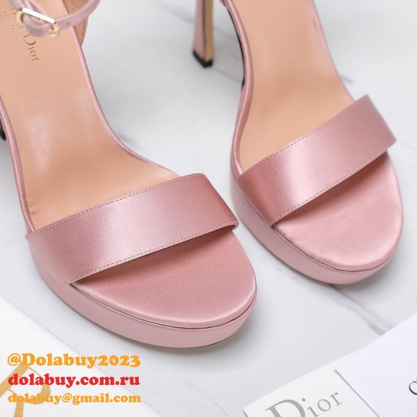 Duplicate Mlle Dior Heeled Sandal Fashion