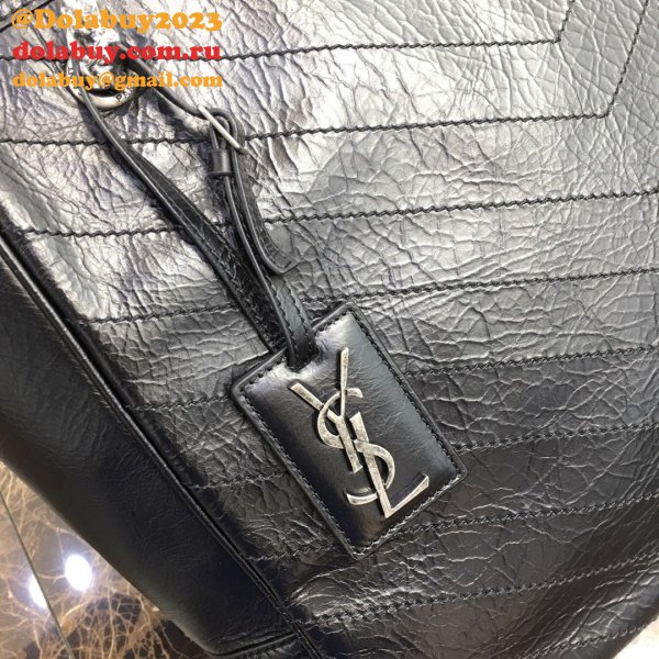 YSL 504867 High Quality bag Saint Laurent Niki Shopping Bag Black Vintage