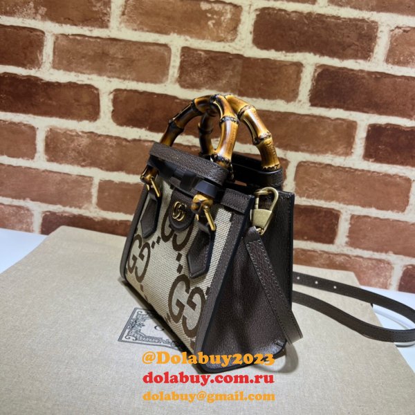 Knockoff High Quality Gucci 655661 Fake Diana Tote Handbags