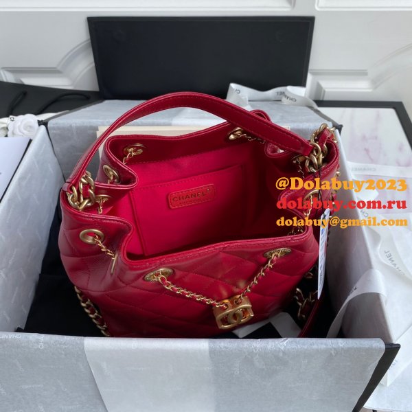 CC AAA+ mini bucket bag Fashion Red Bag