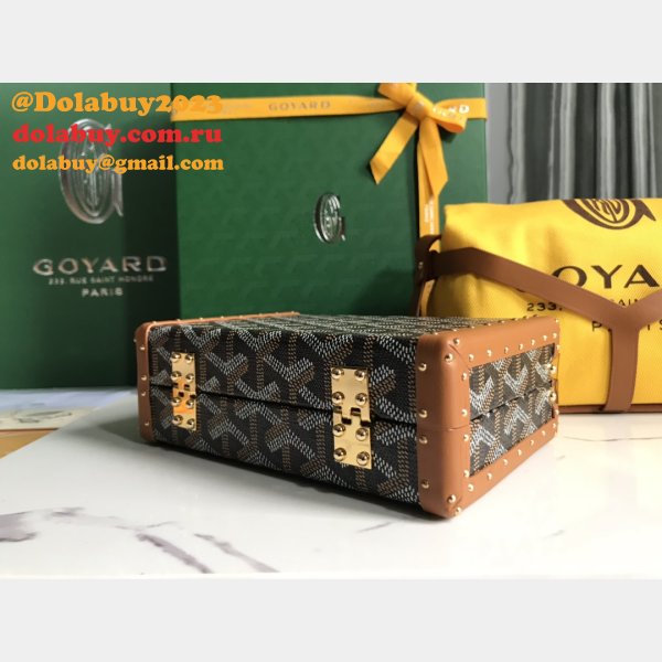 Best Quality 020177 Minaudière Goyardine Perfect Goyard bags