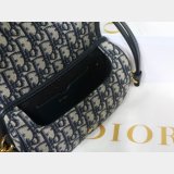 Designer Christian Dior Bobby East-West Blue Bag China Sale