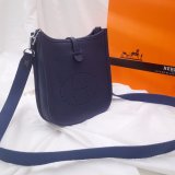 Cheap Hermes Evelyne Navy blue TPM Mini Bags