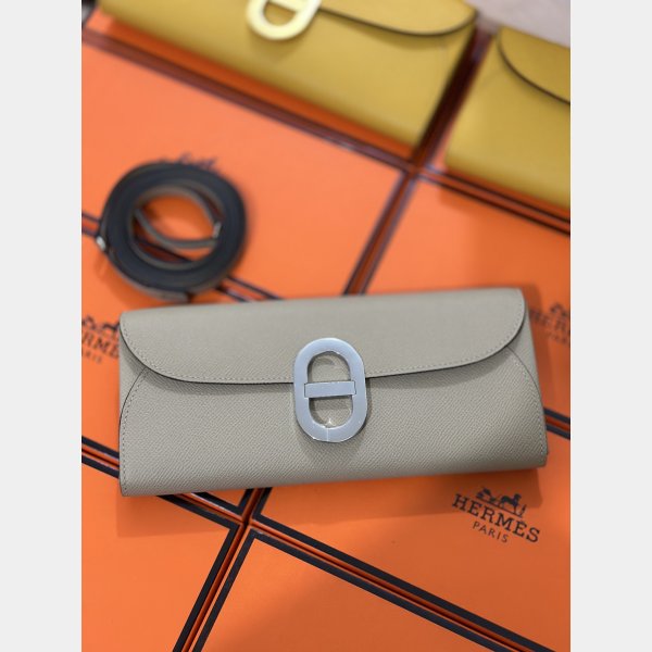 Fake Hermes  D Ancre to go clutch Epsom bag