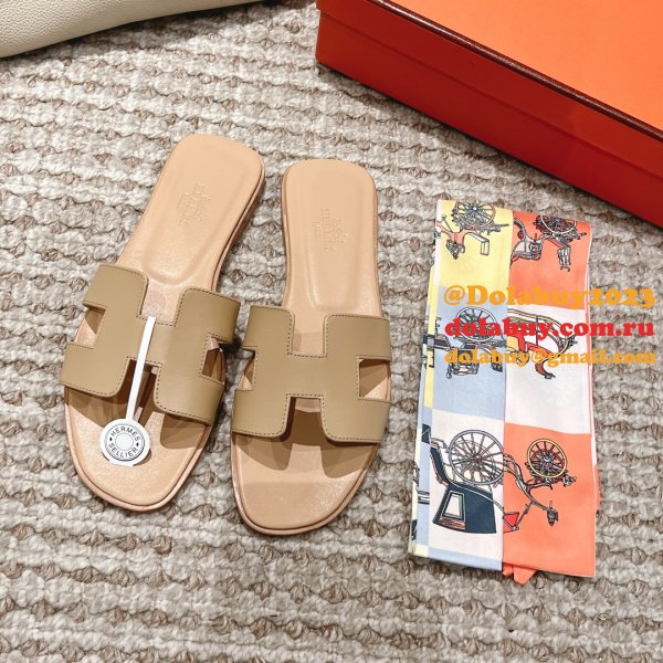 Luxury hermes Oran sandal 2024