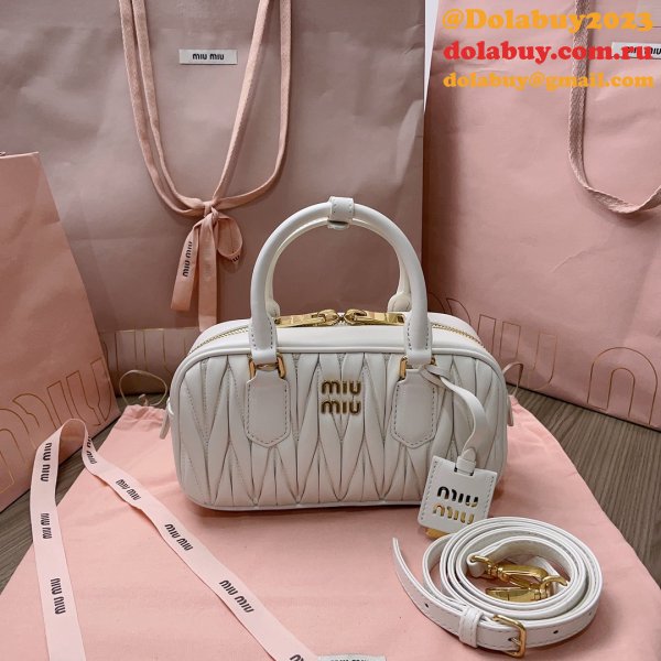 Shopping Top Grade 5BB142 Matelasse Best Miu Miu Online Fake Bag