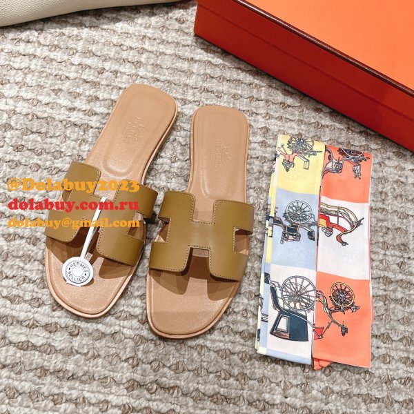 Luxury hermes Oran sandal 2024