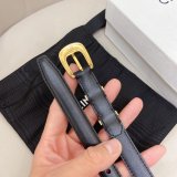 Buy Designer Celine Belts  18mm Black Sells