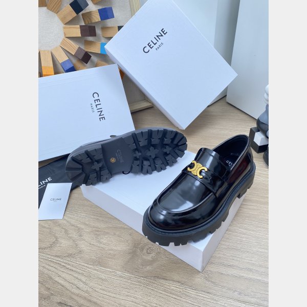 Luxury Luxury Celine loafer shoes