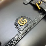 Knockoff Gucci Crocodile Trim Messenger Sales Online 702136 Bag