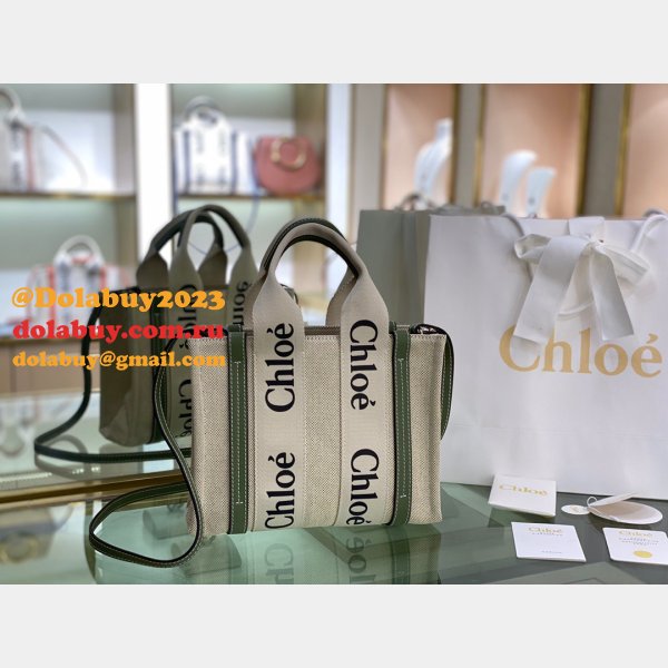 Best Quality Duplicate Chloe 1:1 Tote Woody  Bag  26CM