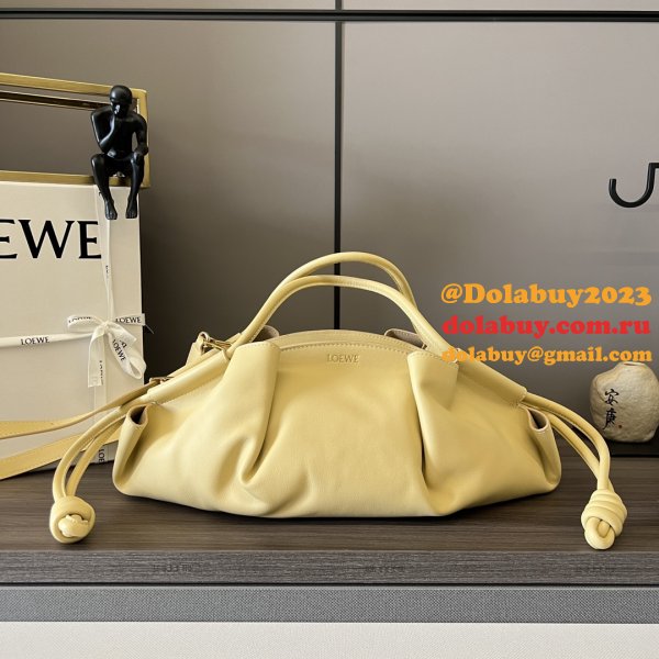 AAA+ Paseo Dumpling Buns small Nappa leather BAG