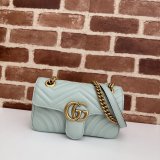 Faux Gucci Matelassé Shoulder GG Marmont Wholesale Top Bag